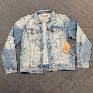 Men’s Medium Denim Jacket | Stitch’s Jeans Co